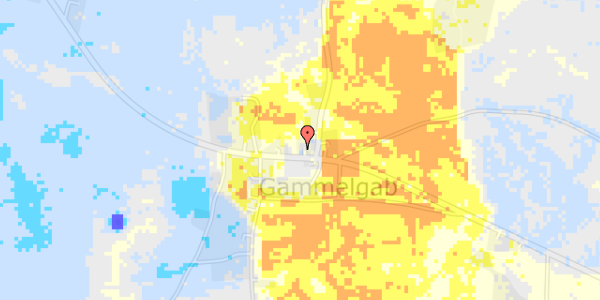 Ekstrem regn på Skeldevej 31B