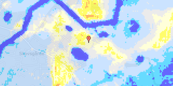 Ekstrem regn på Nørregårds Alle 134