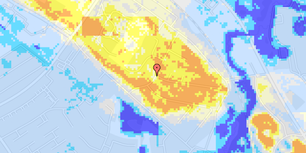 Ekstrem regn på Nissehøjen 8A