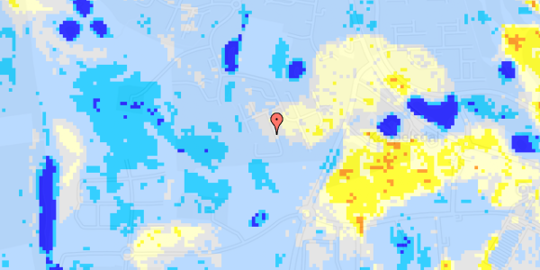 Ekstrem regn på Hjortebakken 32