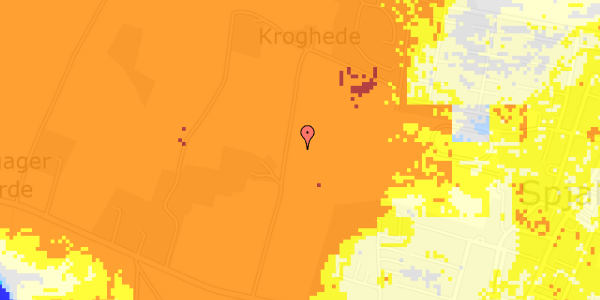 Ekstrem regn på Kroghedevej 2A