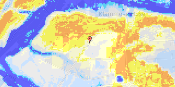 Ekstrem regn på Granholt 36