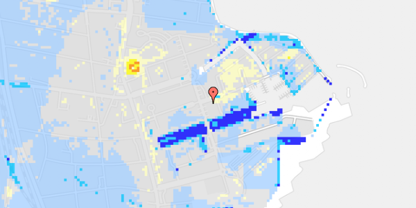 Ekstrem regn på Tuborg Havnevej 14, 5. 