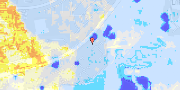 Ekstrem regn på Hf. Maglehøj 275