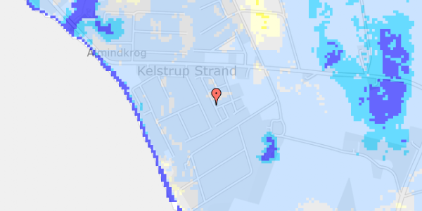 Ekstrem regn på Strandagergårdsvej 30