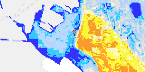 Ekstrem regn på Skansevej 2