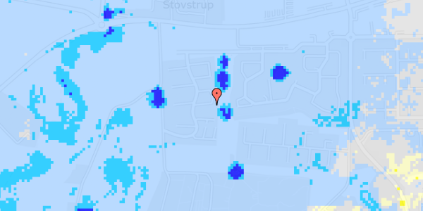 Ekstrem regn på Skovkrogen 87