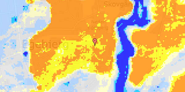 Ekstrem regn på Kastanjealle 27