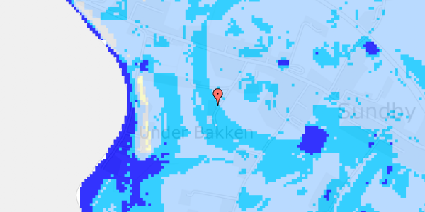 Ekstrem regn på Over Bakken 6