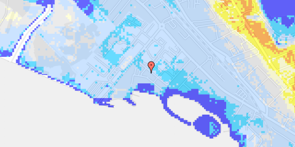 Ekstrem regn på Anders Nielsens Vej 21A, 3. mf