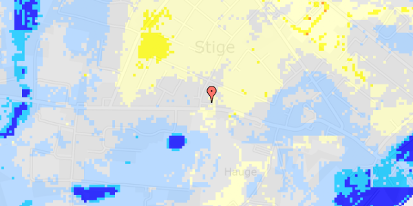 Ekstrem regn på Stigevej 236