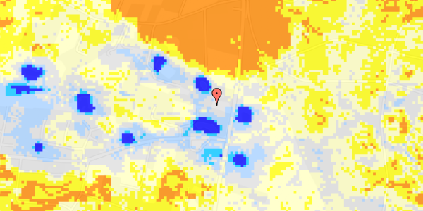 Ekstrem regn på Kongeportsvej 17