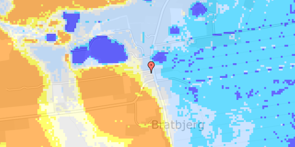 Ekstrem regn på Bratbjerg 49