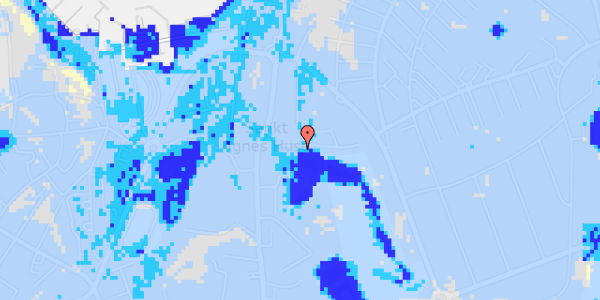 Ekstrem regn på Sankt Agnes Vej 1B