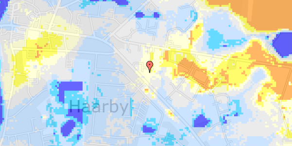 Ekstrem regn på Faaborgvej 9