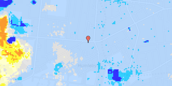 Ekstrem regn på Vesterbrogade 149, 5. 