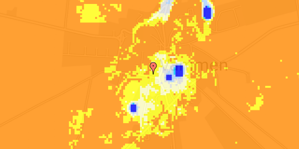 Ekstrem regn på Haugårdsvej 2D