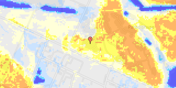 Ekstrem regn på Langhuse 31