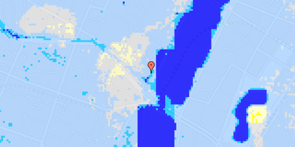 Ekstrem regn på Ewaldsgade 6, 5. th