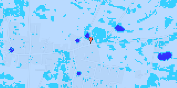 Ekstrem regn på Middelfartvej 99