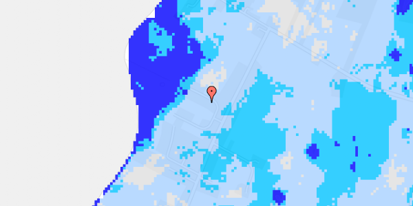 Ekstrem regn på Strandengen 20