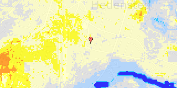 Ekstrem regn på Kirkegade 19A, st. 