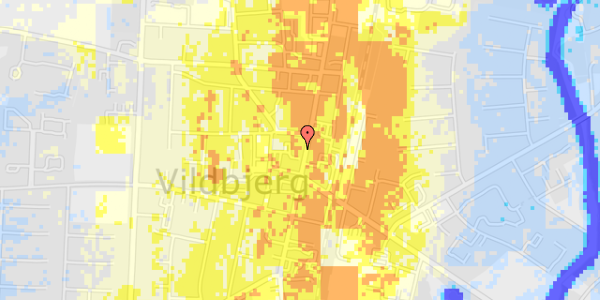 Ekstrem regn på Bredgade 5, 2. 3