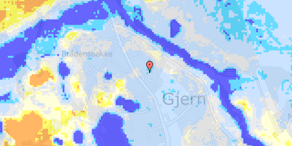 Ekstrem regn på Søndergade 17