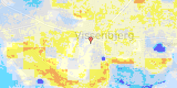 Ekstrem regn på Vestergade 6A