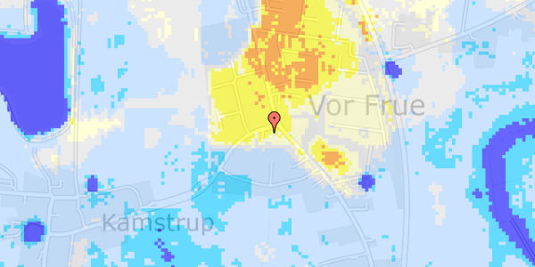 Ekstrem regn på Kamstrupvej 1, 1. 22