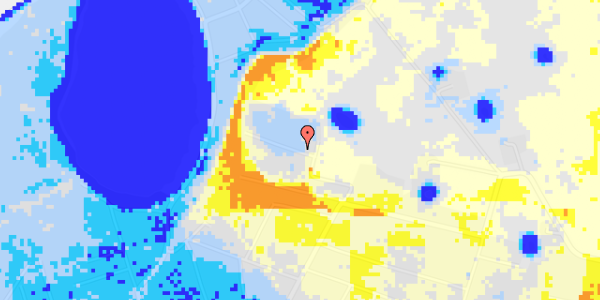 Ekstrem regn på Herman Sandby Vej 4