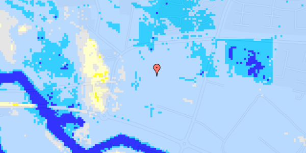 Ekstrem regn på Erhvervsparken 45