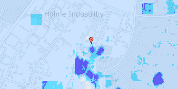 Ekstrem regn på Axel Kiers Vej 18H