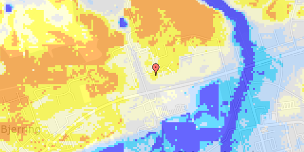 Ekstrem regn på Egeskovvej 2A, st. 3