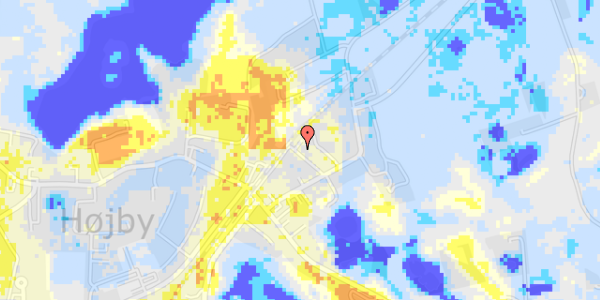 Ekstrem regn på Vinkelvej 1A