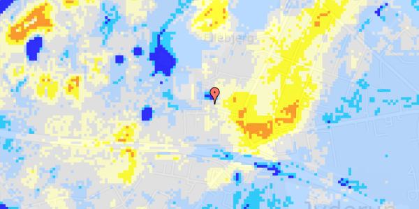 Ekstrem regn på Skovbrynet 12