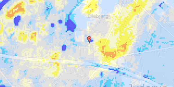 Ekstrem regn på Skovbrynet 44