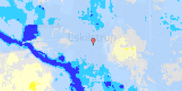 Ekstrem regn på Reinholdt Hansensvej 6