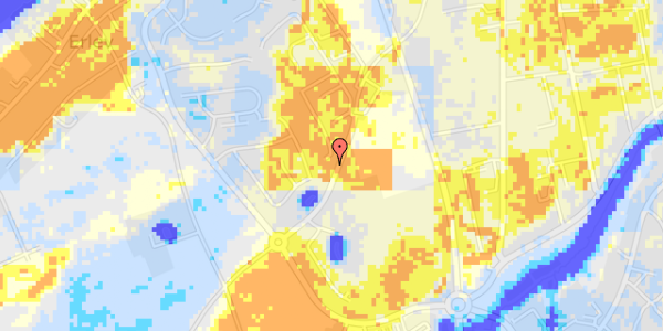 Ekstrem regn på Mimersvej 28