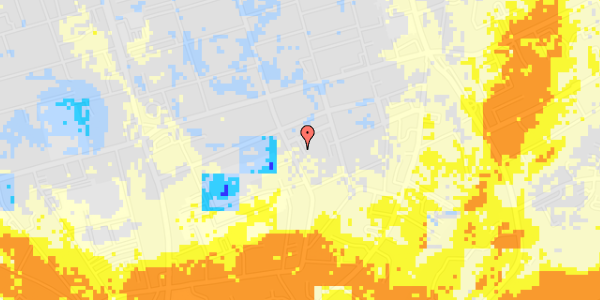 Ekstrem regn på Nørrebrogade 32, 1. 7