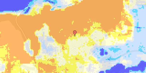 Ekstrem regn på Kildebjerg Skovvej 17