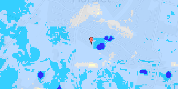 Ekstrem regn på Nymarks Allé 96