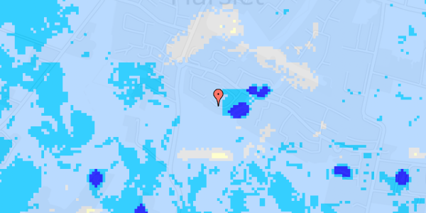 Ekstrem regn på Nymarks Allé 98