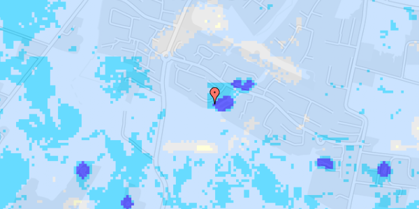 Ekstrem regn på Nymarks Allé 106