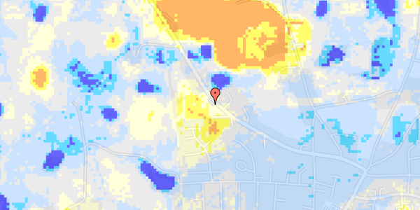 Ekstrem regn på Nørbyvej 35