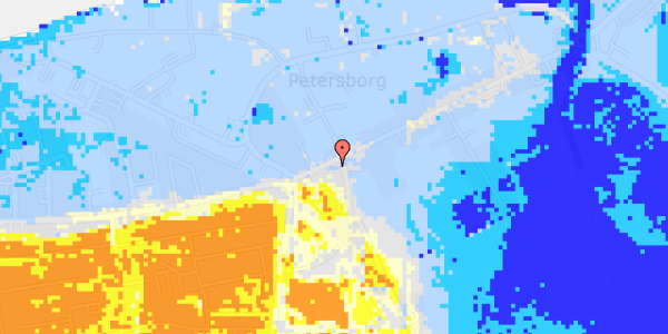 Ekstrem regn på Bredgade 66