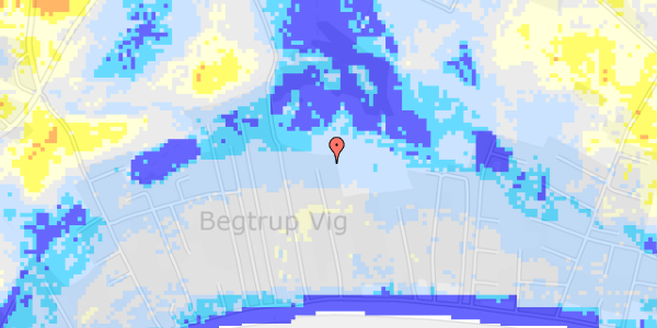 Ekstrem regn på Nordstjernevej 18