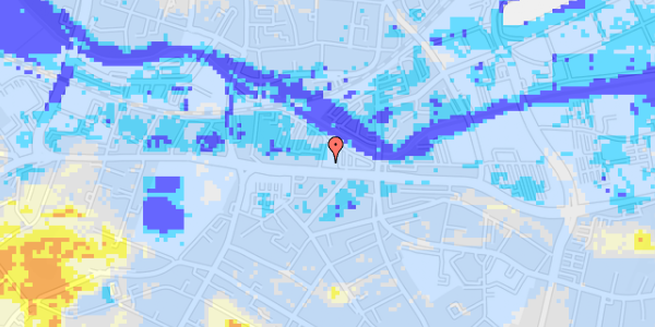 Ekstrem regn på Riberdyb 1, 1. 10