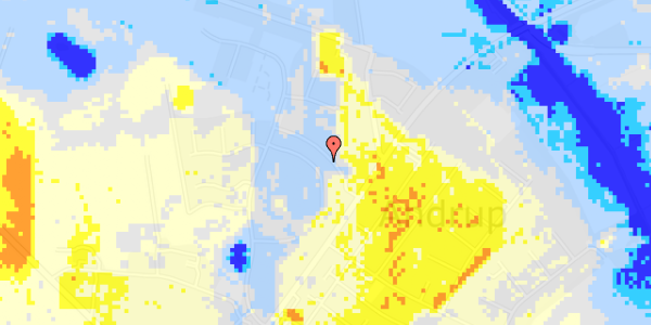 Ekstrem regn på Nørregårdsparken 69