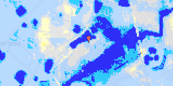 Ekstrem regn på Søbakkevej 40